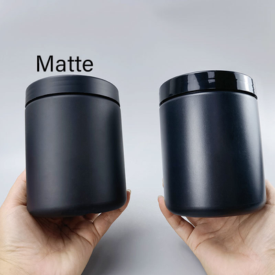 Hot Sale 300ml 500ml 530ml 600ml 1100ml Luxury Empty Large Cosmetic Containers Plastic Jars Plastic Jar Set