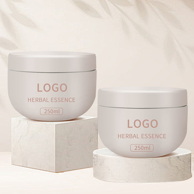 Hot Sale 300ml 500ml 530ml 600ml 1100ml Luxury Empty Large Cosmetic Containers Plastic Jars Plastic Jar Set