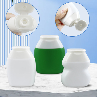 40ml 45ml 60ml Plastic HDPE PP Squeeze Honey Tomato Sauce Concentrated Juice Water Enhancer Bottle With Silicone Valve