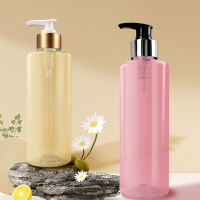 350ML 400ML 500ML Essential Lotion Spray Pump Conditioner Dispenser Plastic Cosmetic Shampoo Bottles for Hair Care