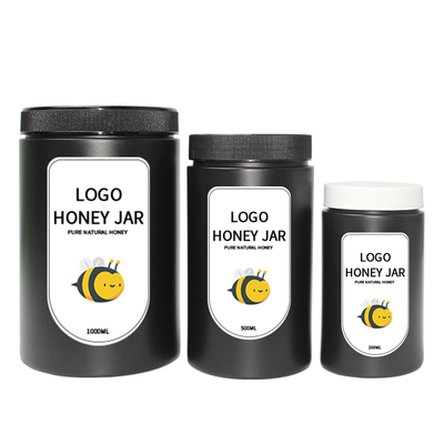 Empty Body Scrub Scalp Care Essence Plastic Packaging Custom HDPE Plastic Jar