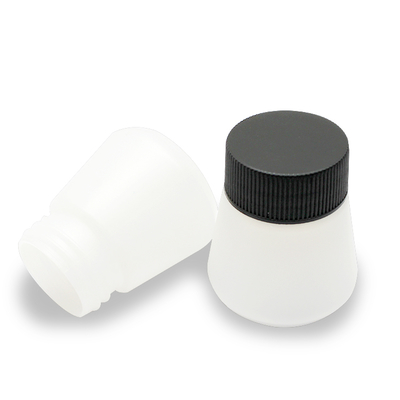 Wholesale Custom Tooth Powder Packaging Empty  White Hdpe Bottle 40ml Mini Plastic Bottles