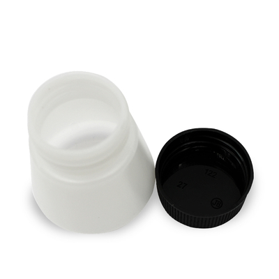 Wholesale Custom Tooth Powder Packaging Empty  White Hdpe Bottle 40ml Mini Plastic Bottles
