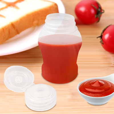 2 oz Sriracha Sauce Bottle LDPE Squeeze Bottles for Honey Jar Sriracha Tomato Hot Chili Sauce Bottles Dispenser