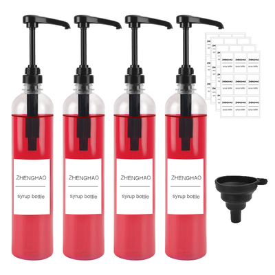 Good Quality Food Syrup Pump Syrup Plastic Bottle Pump Syrup Dispenser
