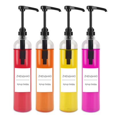 Good Quality Food Syrup Pump Syrup Plastic Bottle Pump Syrup Dispenser