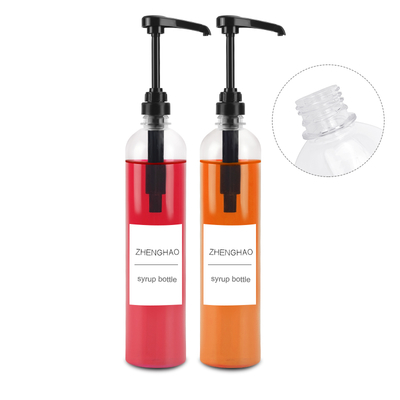 Good Quality Food Syrup Pump Syrup Plastic Bottle Pump Syrup Dispenser