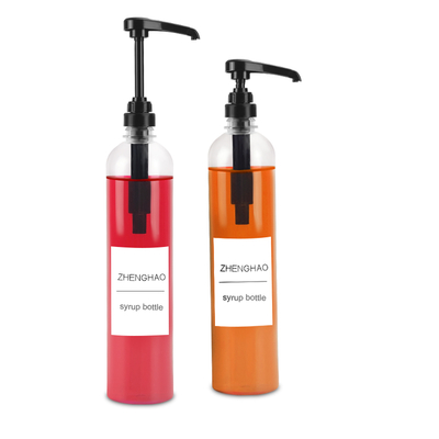 Good Quality Food Syrup Pump Syrup Plastic Bottle Pump Syrup Dispenser