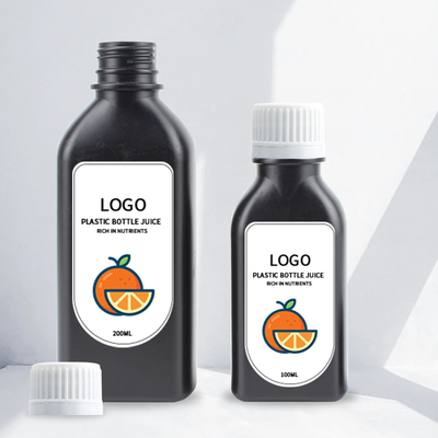 100 Ml 200 Ml China Eco Friendly Plastic Bottle Packaging for Cold Brew Coffee Smoothies Milk Screw Top Drink Plastic Bottles