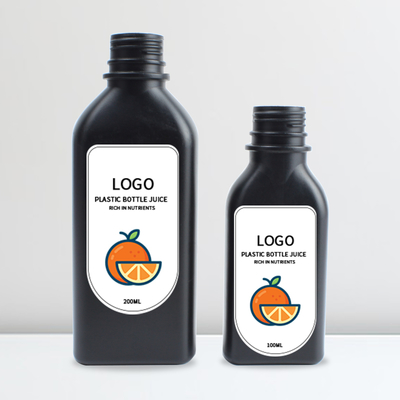 100 Ml 200 Ml China Eco Friendly Plastic Bottle Packaging for Cold Brew Coffee Smoothies Milk Screw Top Drink Plastic Bottles