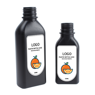 100 Ml 200 Ml China Eco Friendly Plastic Bottle Packaging for Cold Brew Coffee Smoothies Milk Screw Top Drink Plastic Bottles
