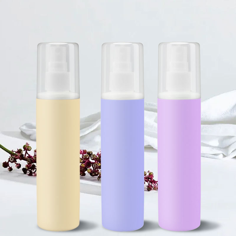 Cosmetic Packaging 120ml Matte Custom Vacuum HDPE Plastic Pump Airless Air Freshener Cosmetic Spray Bottle for Face Body Care